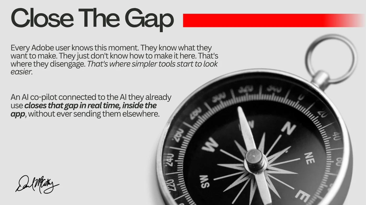 Adobe Creative Learning Layer, close the gap