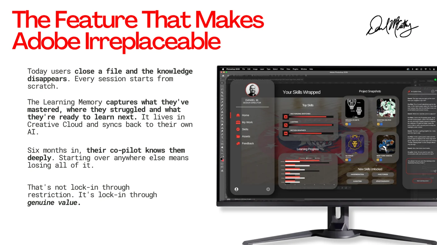 Adobe Creative Learning Layer, the feature that makes Adobe irreplaceable