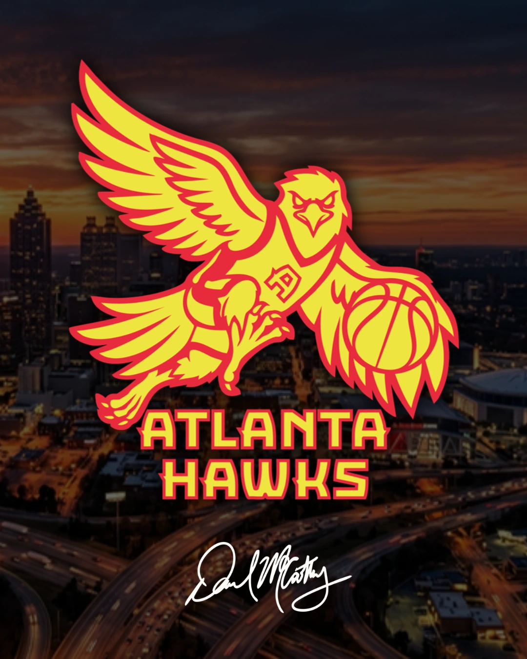 Atlanta Hawks rebrand concept