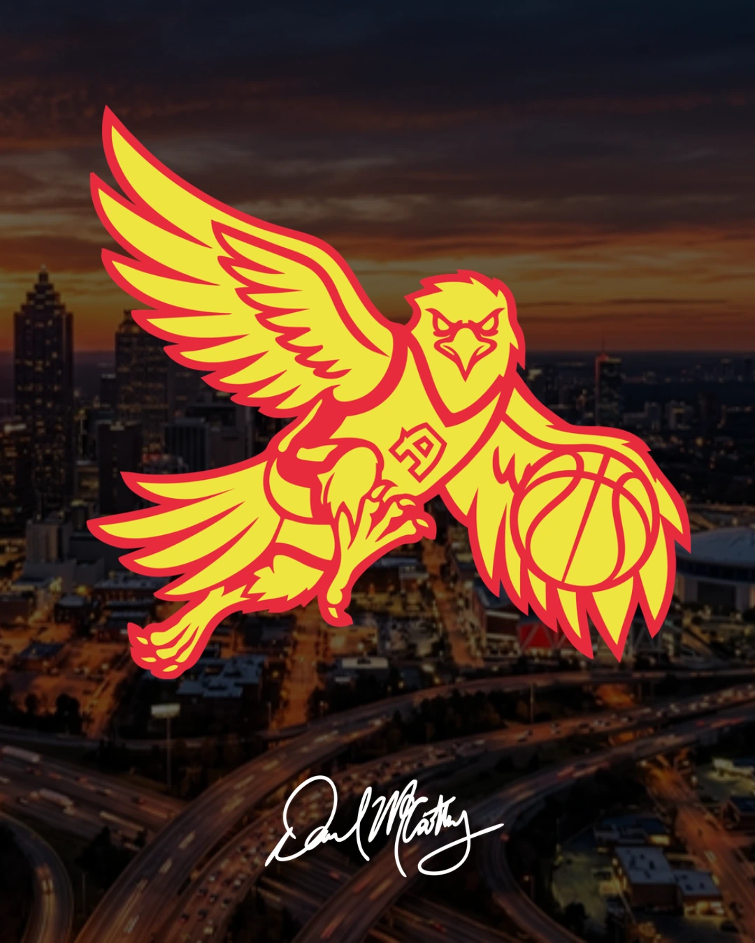 Atlanta Hawks rebrand concept