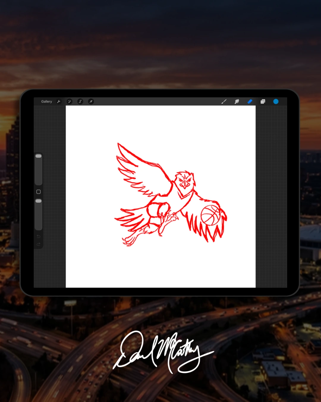 Atlanta Hawks rebrand concept
