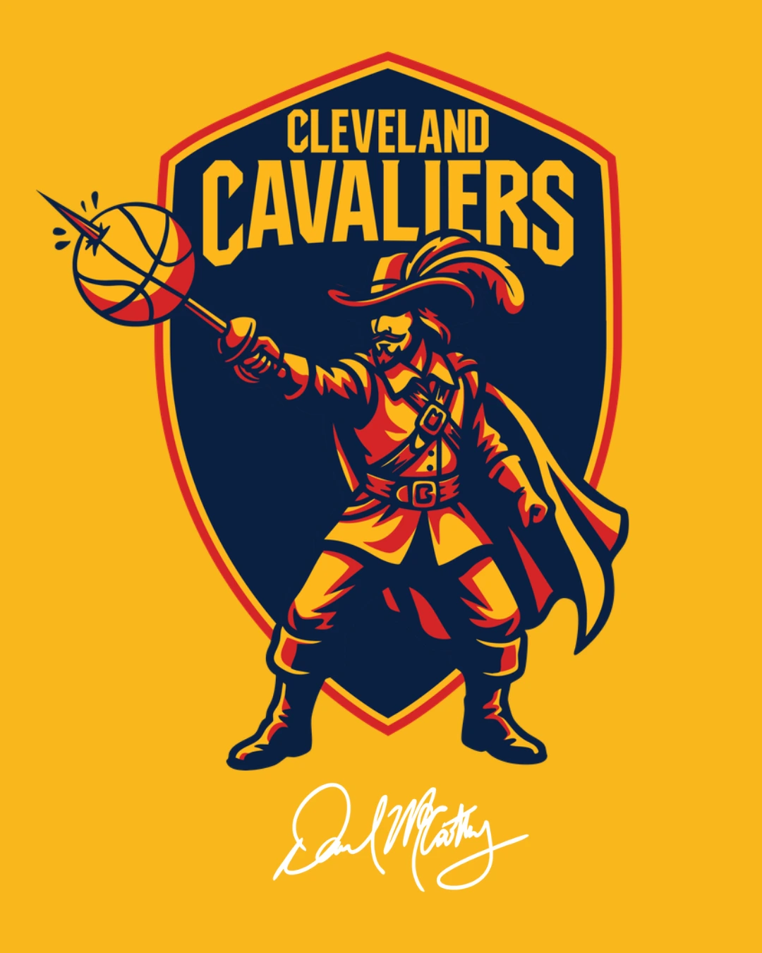 Cleveland Cavaliers rebrand concept