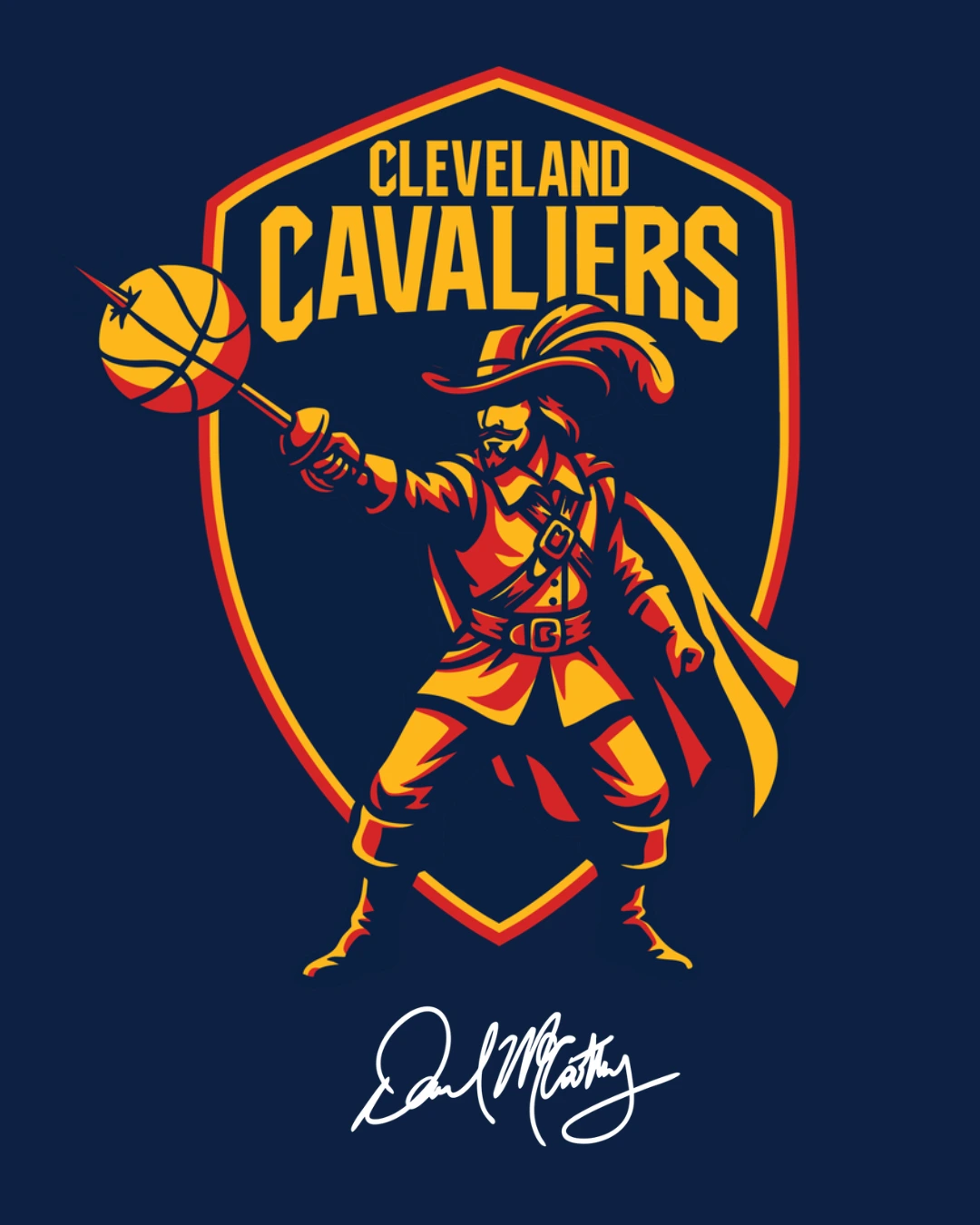 Cleveland Cavaliers rebrand concept