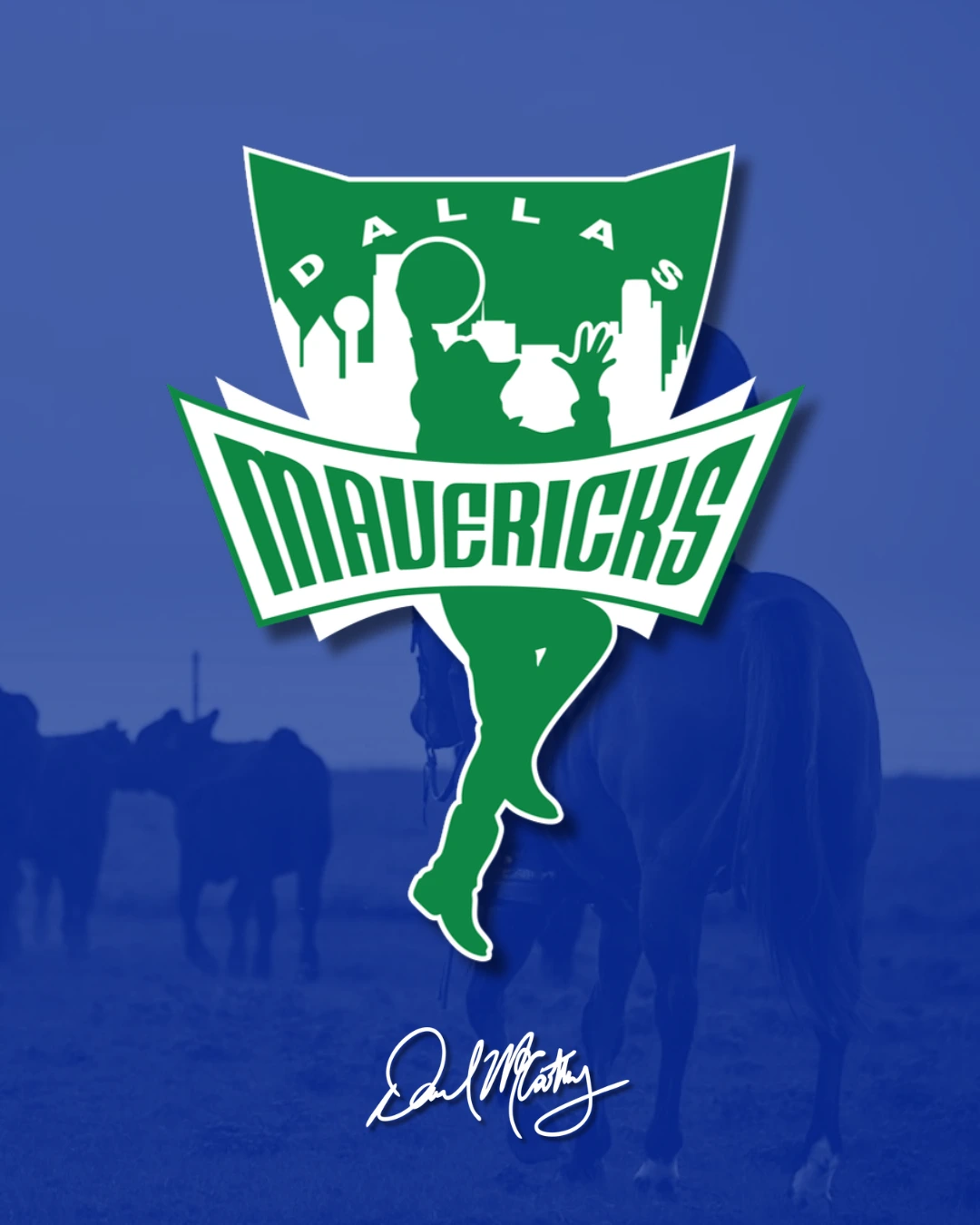Dallas Mavericks rebrand concept