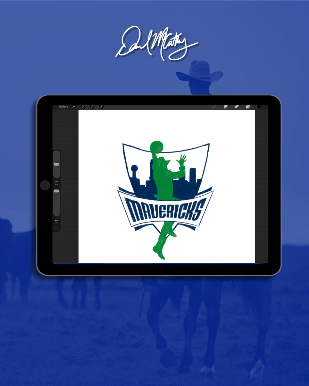 Dallas Mavericks rebrand concept