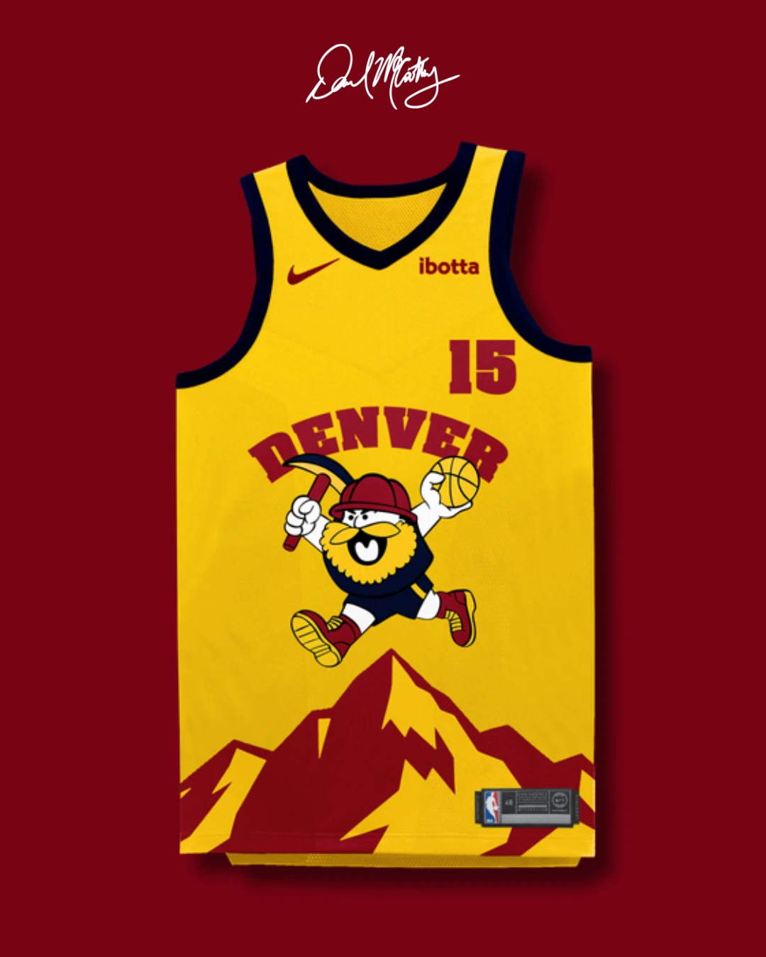 Denver Nuggets rebrand concept