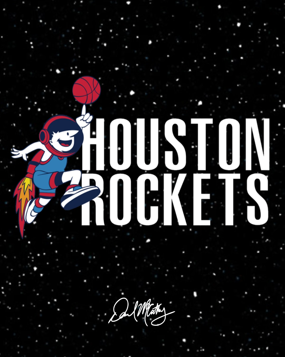 Houston Rockets rebrand concept