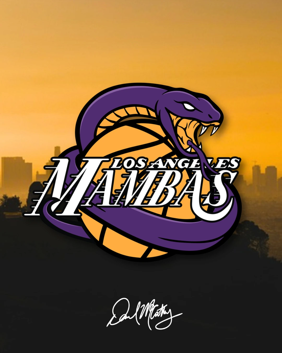Los Angeles Lakers rebrand concept