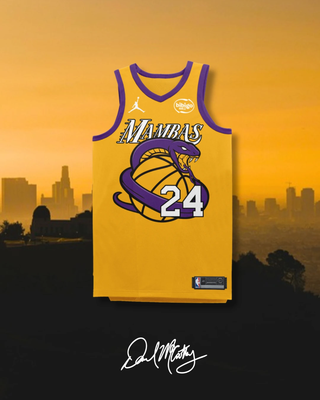 Los Angeles Lakers rebrand concept