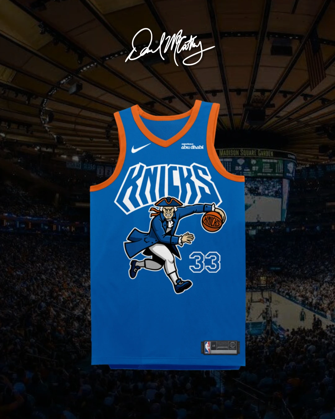 New York Knicks rebrand concept
