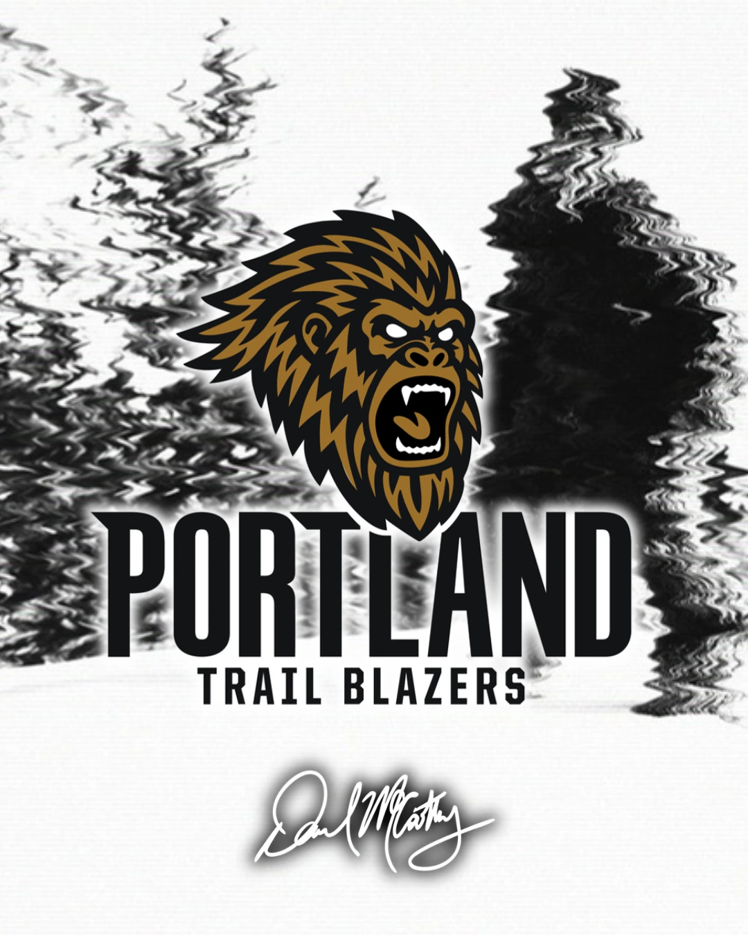 Portland Trail Blazers rebrand concept