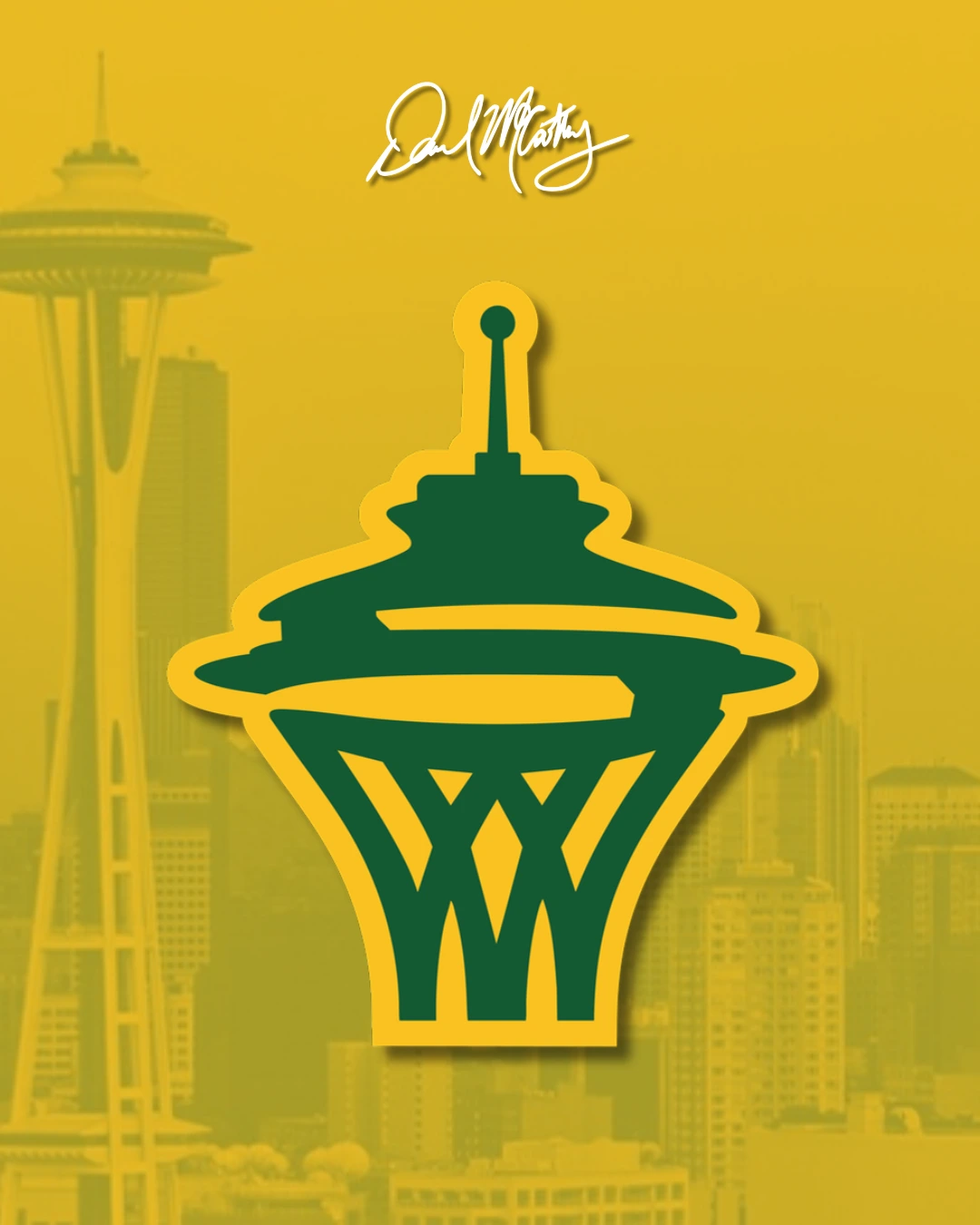 Seattle SuperSonics rebrand concept
