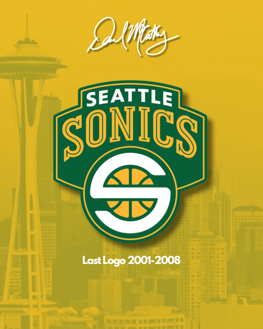 Seattle SuperSonics rebrand concept