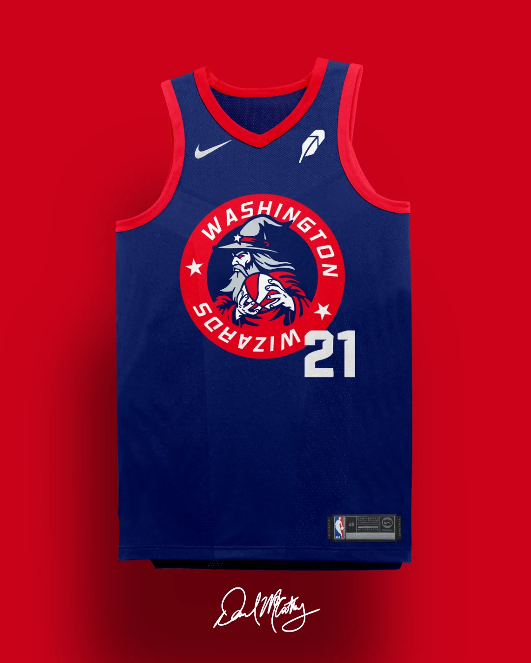 Washington Wizards rebrand concept
