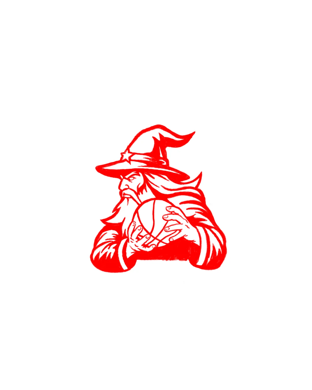 Washington Wizards mascot mark