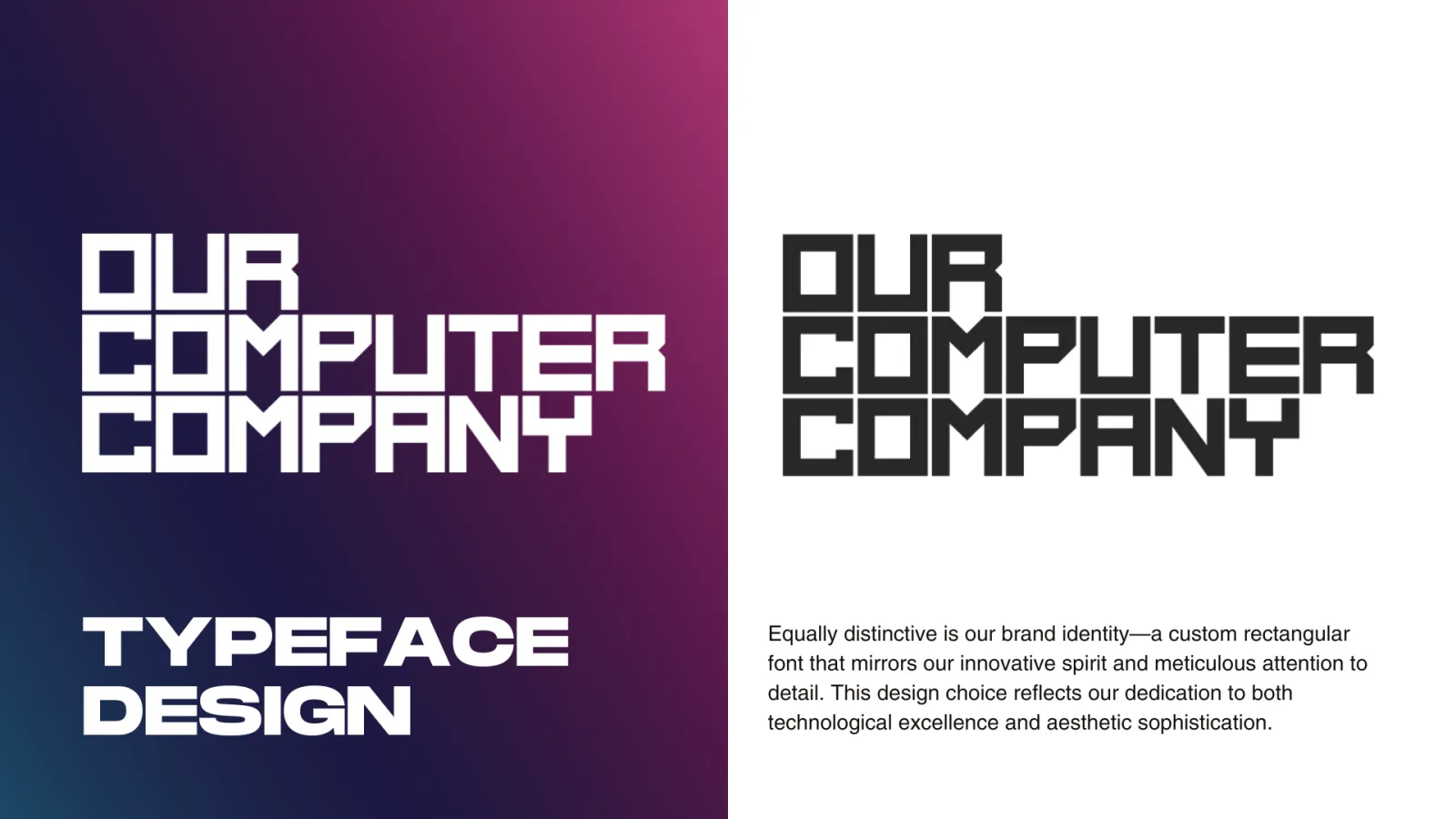 Our Computer Company